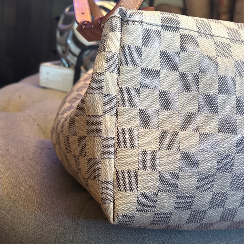 Louis Vuitton Damier Azur Canvas Sperone Backpack & Damier Azur Organizer - Picture 10 of 17